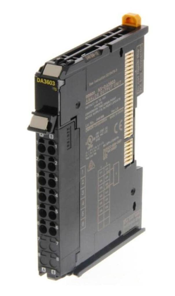 omron omron modulo plc uscita analogica 4ao omron nxda3603 range ±10v industriale - foto 1