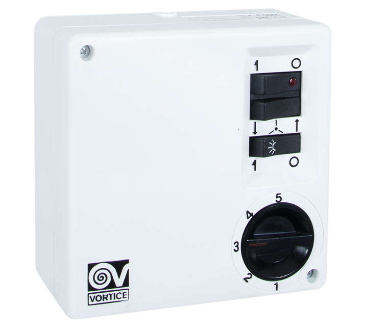 vortice vortice scatola comandi  a 5 velocità per ventilatori scrr5l 12964 - foto 1