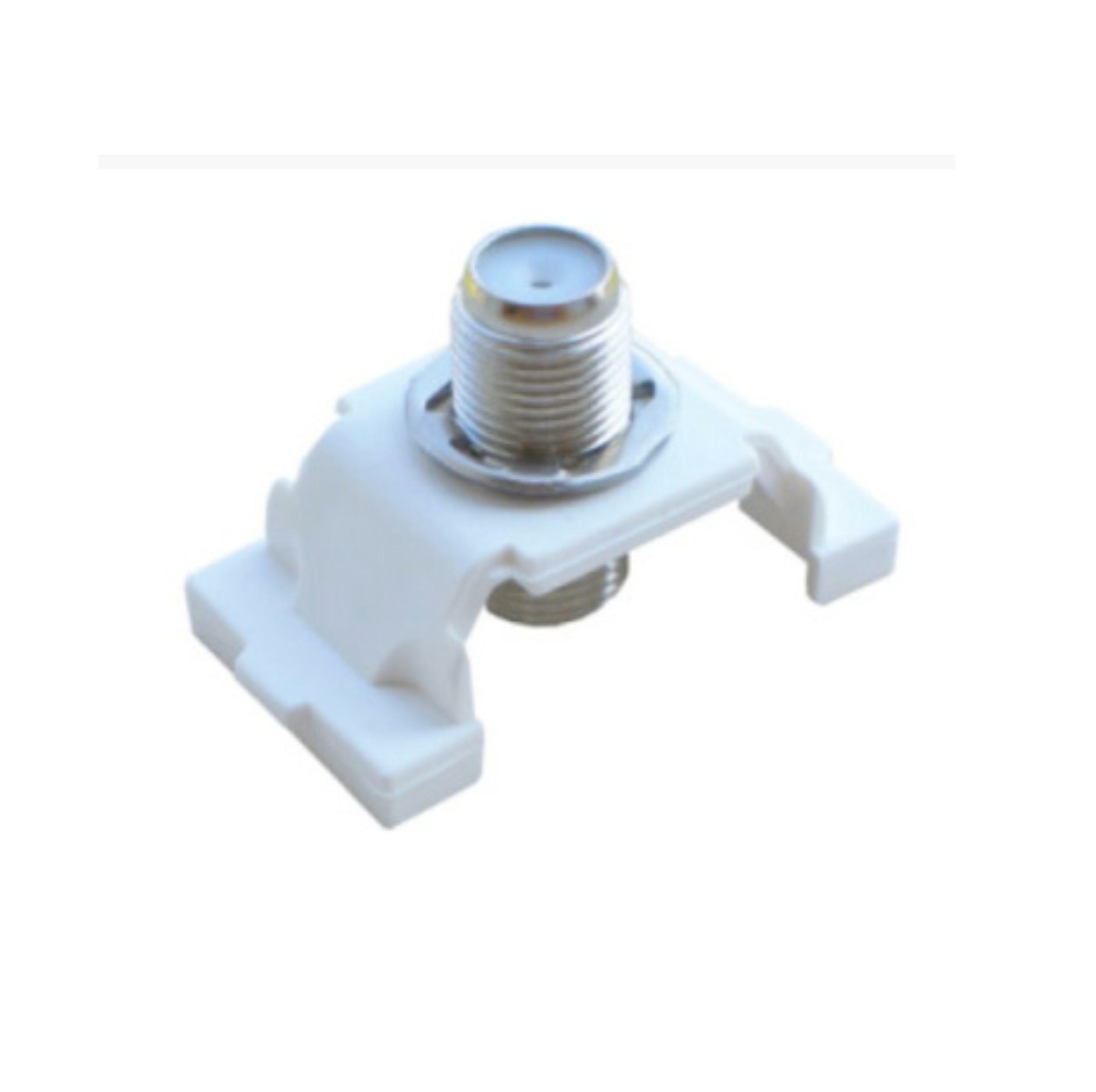 DeleyCON – Kit Da 10 Terminali F Da 75 Ohm Per Prese SAT, LNB E Multiswitch, Per Eliminare Interferenze