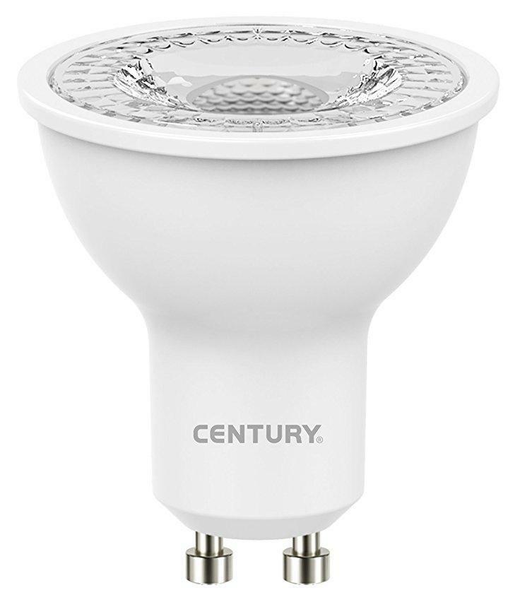 century century lampada spot led lexar 5w gu10 3000k 38° lx38-061030 - foto 1