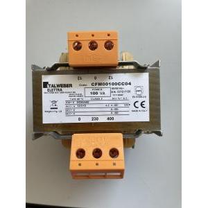 Trasformatore monofase 100va 230400v 12012v  cfm00100cc04