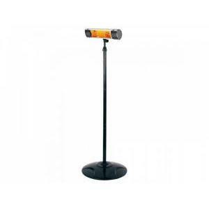 Piantana da esterno regolabile compatibile lampade  aa602 supporto nero