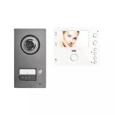 Videocitofono: Kit monofamiliare con Mikra2 e Mìro vivavoce