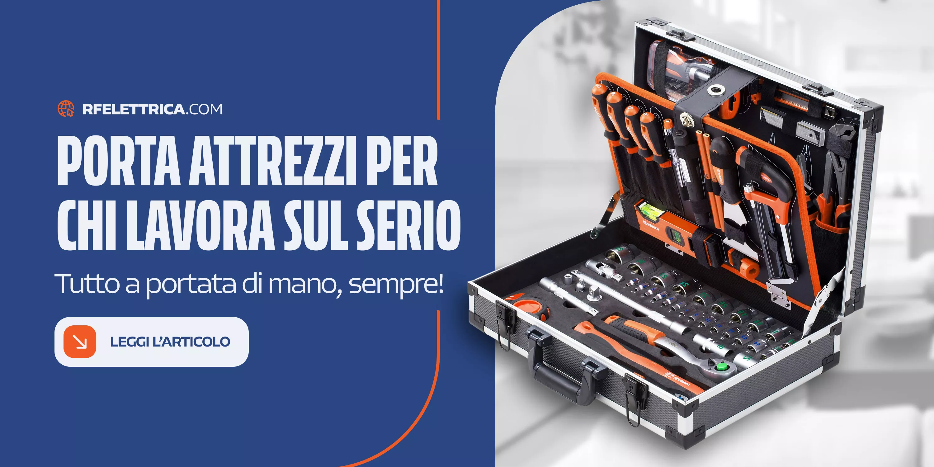Porta Attrezzi: l’alleato invisibile che cambia il lavoro di elettricisti e professionisti della manutenzione
